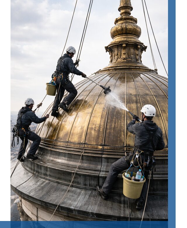 Мойка куполов и шпилей в Северодвинске от 8097 р. - заказать | ВЫСОТНИК-Свр