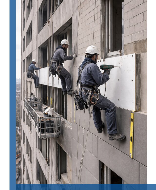 Монтаж фасадных термопанелей высокого качества в Северодвинске