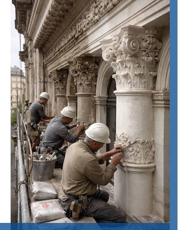 Реставрация фасадной лепнины в Северодвинске от 2530 р. | ВЫСОТНИК-Свр