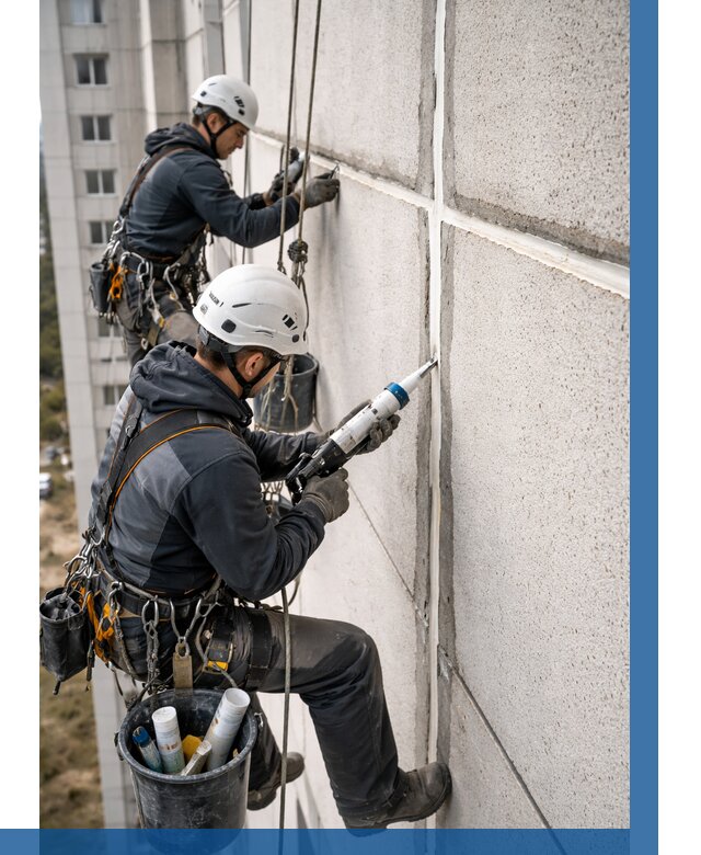 Герметизация межпанельных швов в Северодвинске от 708 р. | ВЫСОТНИК-Свр