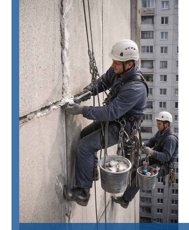Утепление межпанельных швов в Северодвинске профессионально и надежно