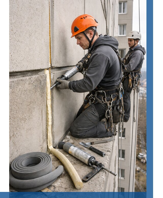 Теплый шов межпанельные швы в Северодвинске от 708 р. | ВЫСОТНИК-Свр