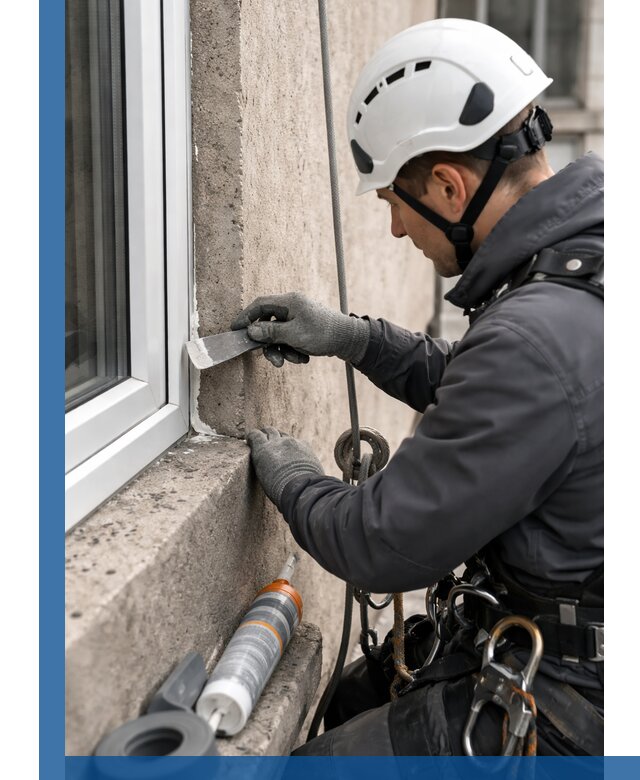 Герметизация монтажных швов окон в Северодвинске с гарантией качества