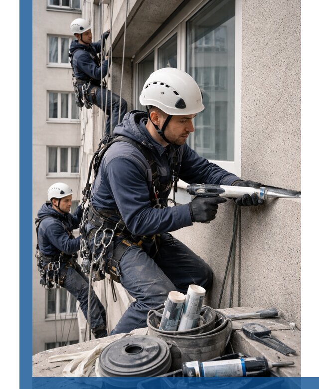 Герметизация швов лоджии в Северодвинске профессионально и надежно