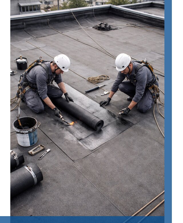 Ремонт мягкой кровли под ключ в Северодвинске от 708 р. | ВЫСОТНИК-Свр