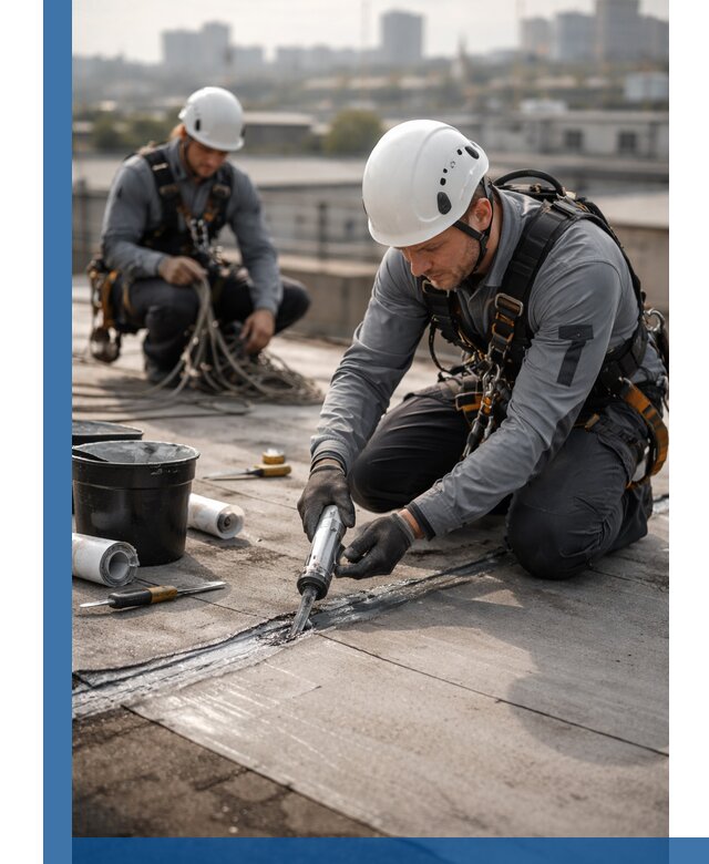 Аварийное и капитальное устранение протечек кровли в Северодвинске