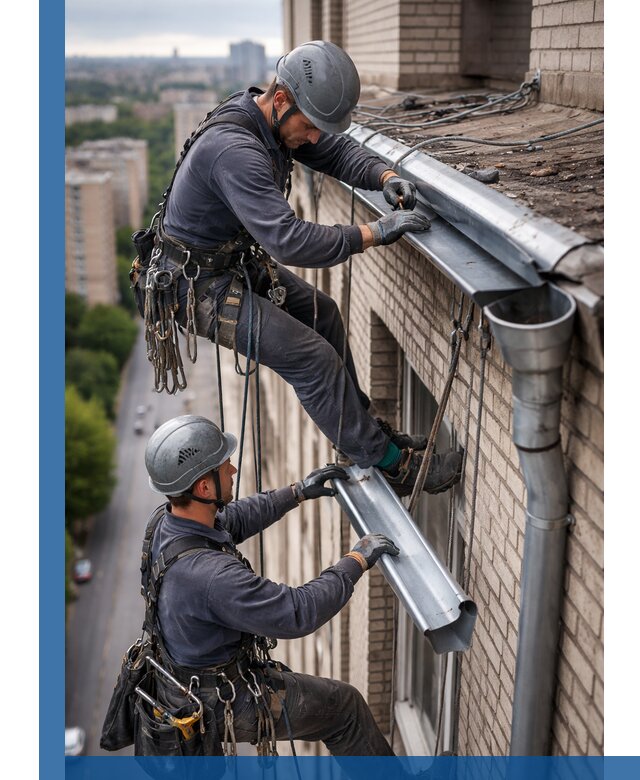 Ремонт водосточных желобов в Северодвинске, быстро и качественно