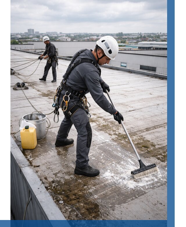 Очистка крыши по графику в Северодвинске от 7591 р. | ВЫСОТНИК-Свр