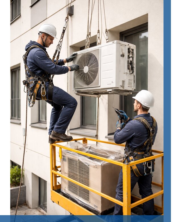 Демонтаж внешнего блока кондиционера в Северодвинске от 3542 р. | ВЫСОТНИК-Свр