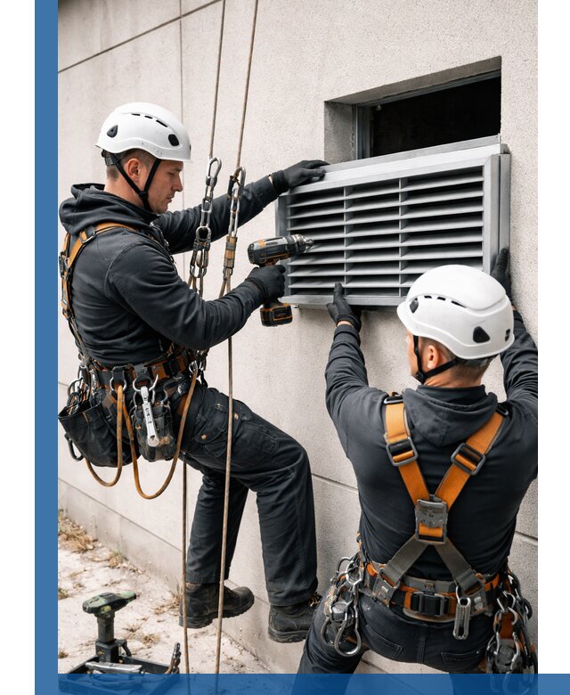 Монтаж вентиляционных решеток в Северодвинске профессиональный сервис