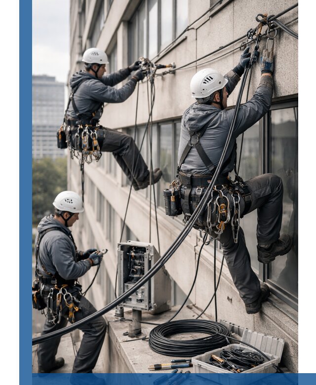 Прокладка оптоволоконного кабеля в Северодвинске под ключ с тестированием