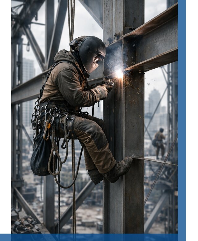 Высотные сварочные работы в Северодвинске от 3542 р. | ВЫСОТНИК-Свр