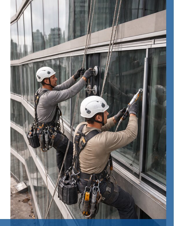 Радиусное остекление фасада в Северодвинске от 12145 р. | ВЫСОТНИК-Свр