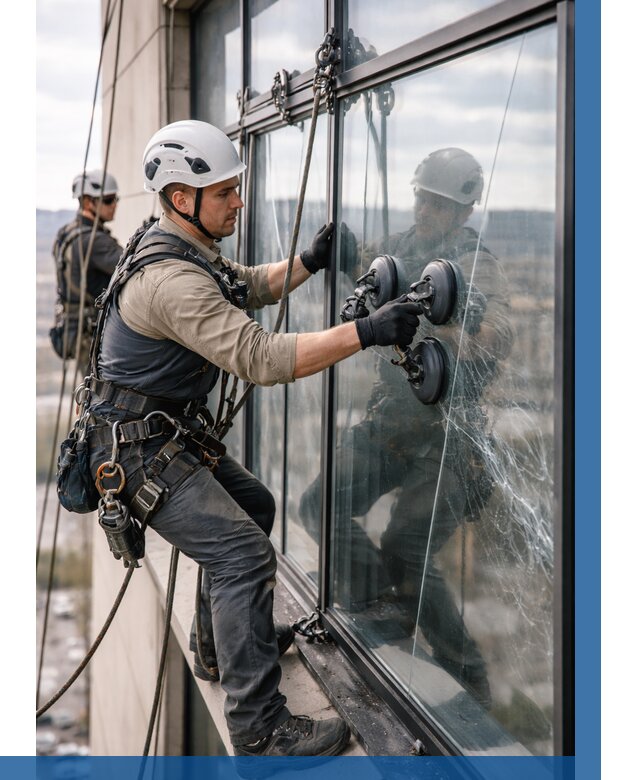 Замена стекла в витраже в Северодвинске под ключ от 8603 р. | ВЫСОТНИК-Свр