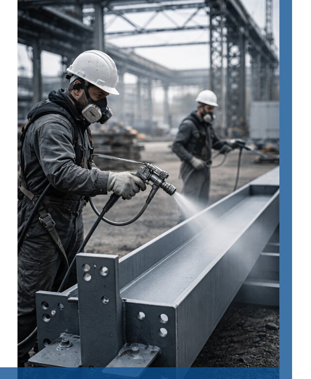 Антикорроз. обработка металлоконстр. в Северодвинске от 455 р. | ВЫСОТНИК-Свр