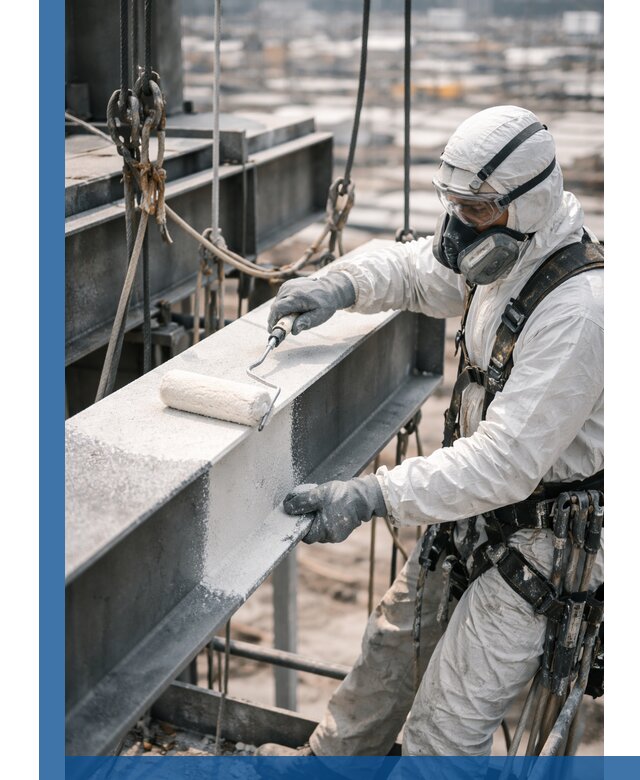 Профессиональная огнезащитная обработка металлоконструкций в Северодвинске