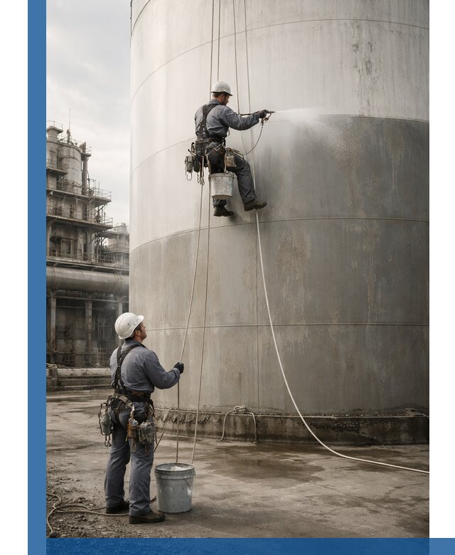 Покраска стальных резервуаров и емкостей в Северодвинске профессионально