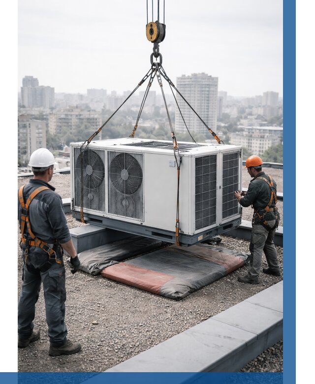 Подъем груза на крышу в Северодвинске от 5061 р. | ВЫСОТНИК-Свр заказать