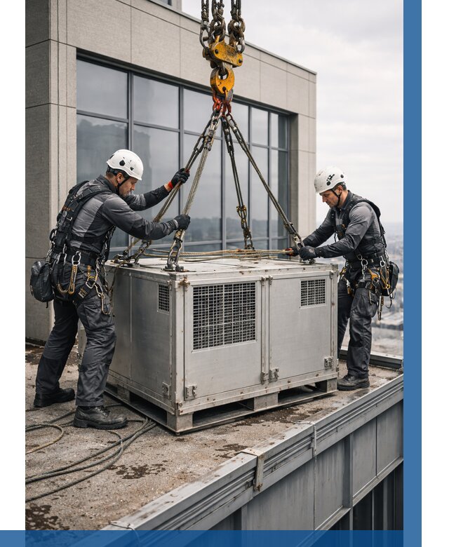 Такелажные работы на высоте в Северодвинске от 8097 р. | ВЫСОТНИК-Свр