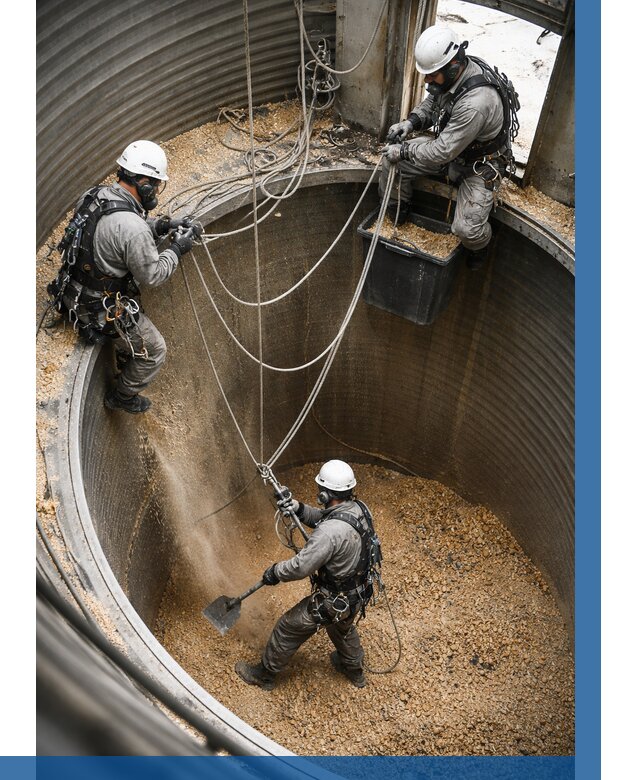 Чистка зерновых бункеров в Северодвинске от 12145 р. | ВЫСОТНИК-Свр