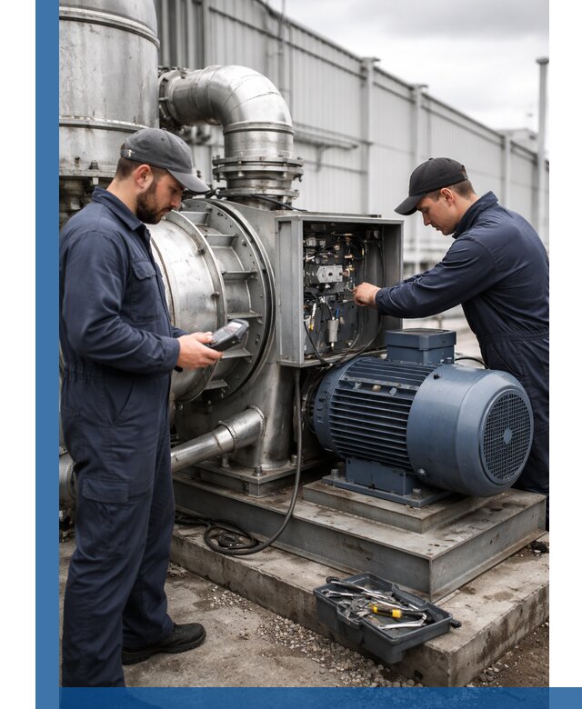 Техническое обслуживание промышленного оборудования в Северодвинске
