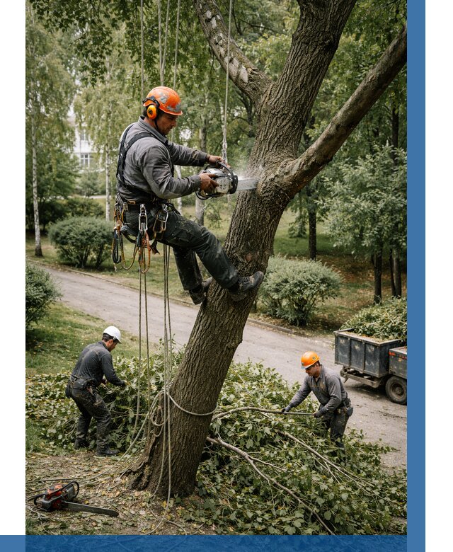 Кронирование деревьев в Северодвинске от 6579 р. | ВЫСОТНИК-Свр