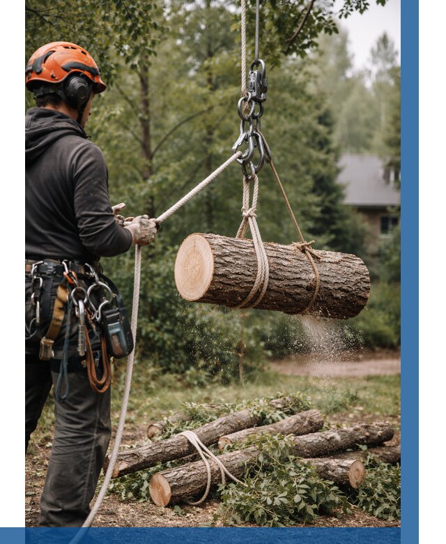 Валка деревьев частями в Северодвинске от 7591 р. | ВЫСОТНИК-Свр