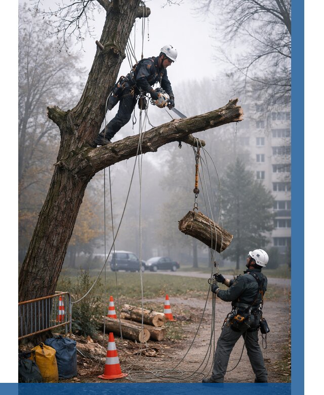 Удаление аварийных деревьев в Северодвинске от 15182 р. | ВЫСОТНИК-Свр
