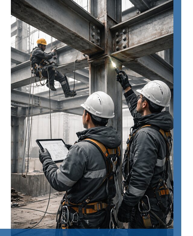 Обследование металлоконструкций в Северодвинске от 5567 р. | ВЫСОТНИК-Свр